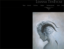 Tablet Screenshot of leannateneycke.com